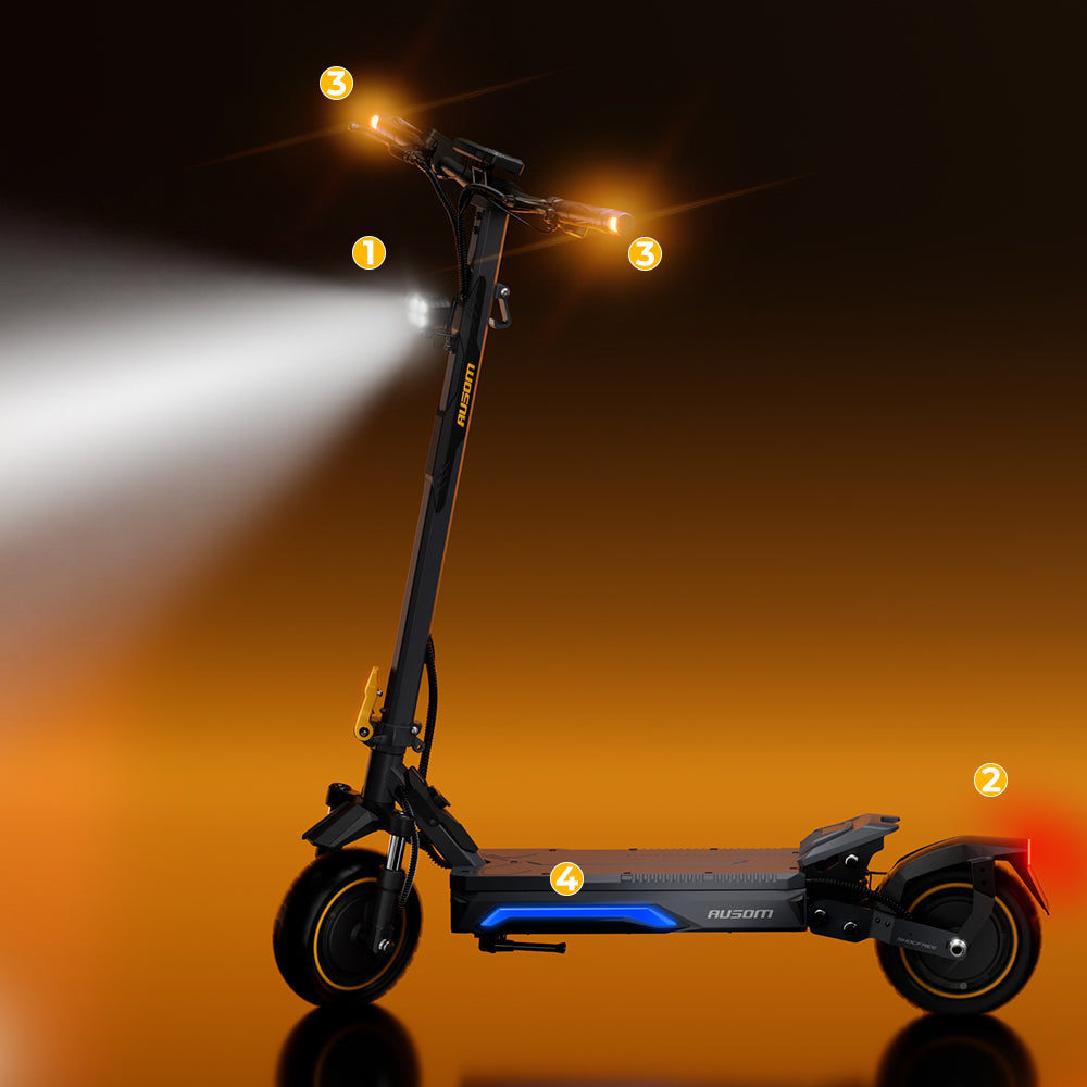 Ausom K20 Pro (Laluz 2 Pro) Dual Motor E-Scooter