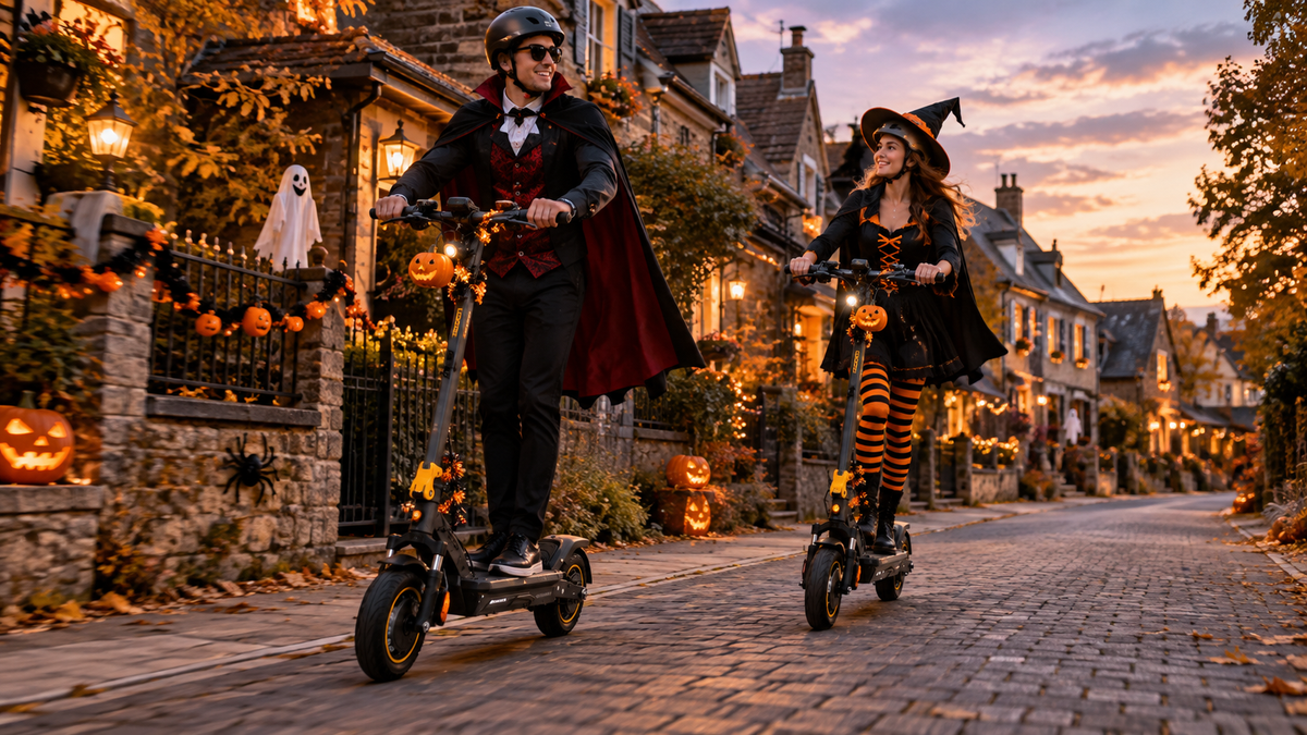 Halloween E-Scooter Adventures: Spooky Routes, Autumn Rides and Safety Tips for European Riders