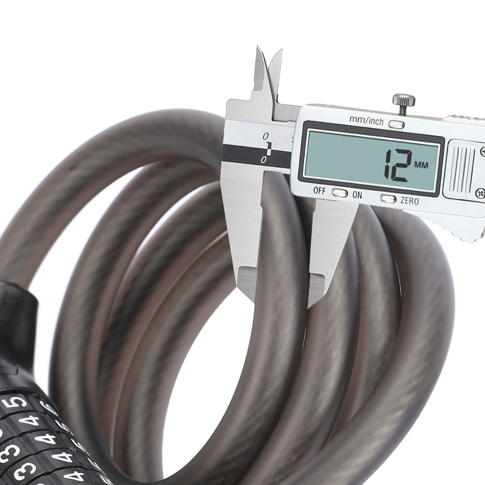 E-Scooter Combination Lock 1.2m Cable