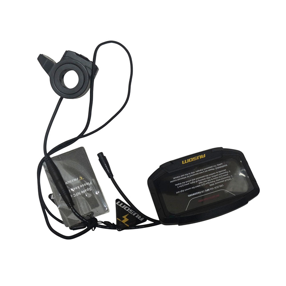 Display for Ausom K20/Gosoul 2 Dual Motor E-Scooters (with Thumb Throttle & 1 Large NFC & 2 Small NFC)