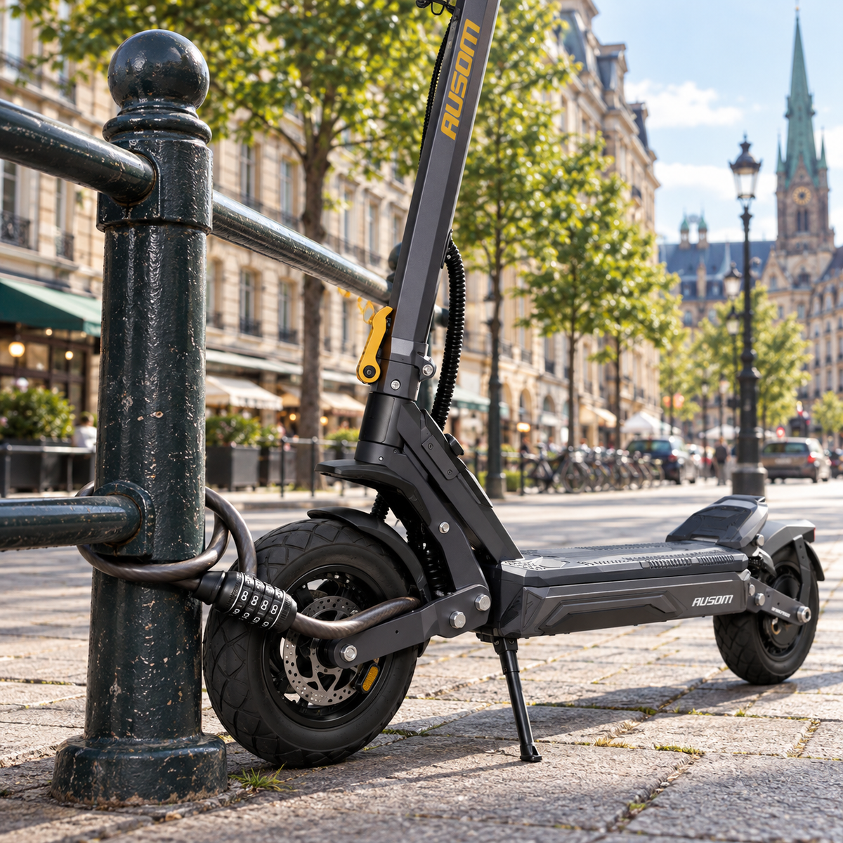 E-Scooter Combination Lock 1.2m Cable