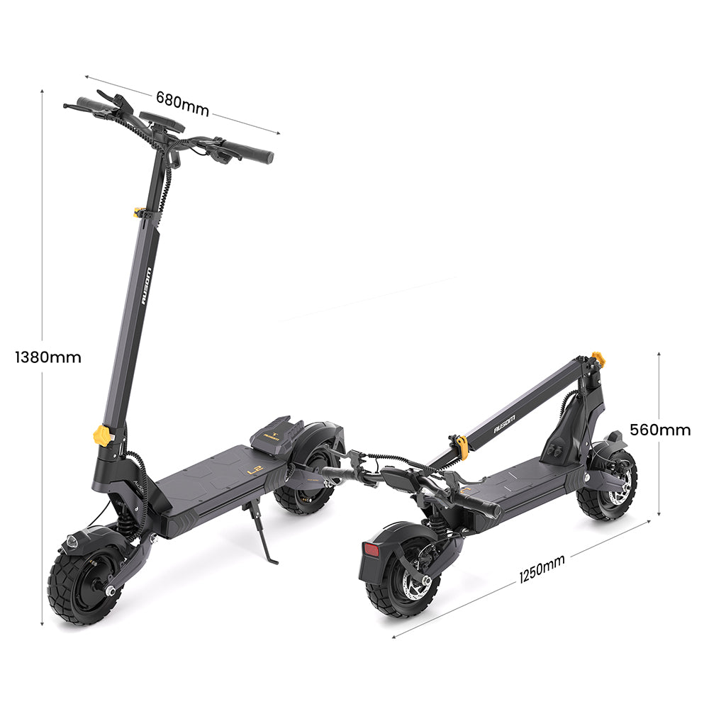 Dwusilnikowy skuter elektryczny Ausom L2